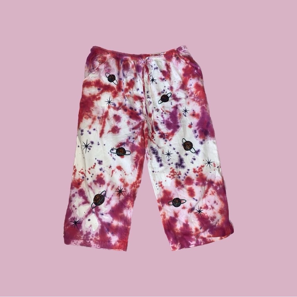 Hand painted/ Tie dyed pants